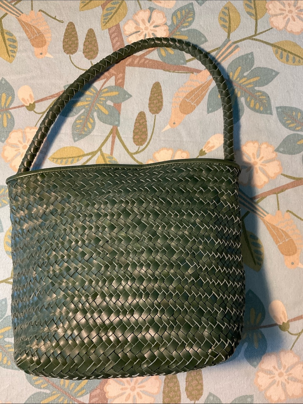 Madewell the Signature woven green shoulder bag - Picture 2 of 7